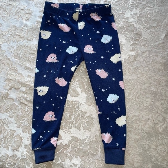 Urban Kids Sheep Sequin Pajama Set For 2T-3T Very Soft Slim Fit - Picture 12 of 16